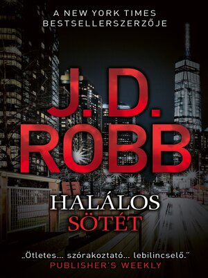 cover image of Halálos sötét